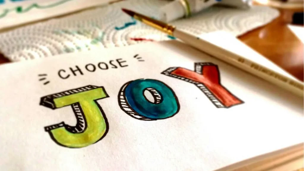 The spelling joy on a drawing book