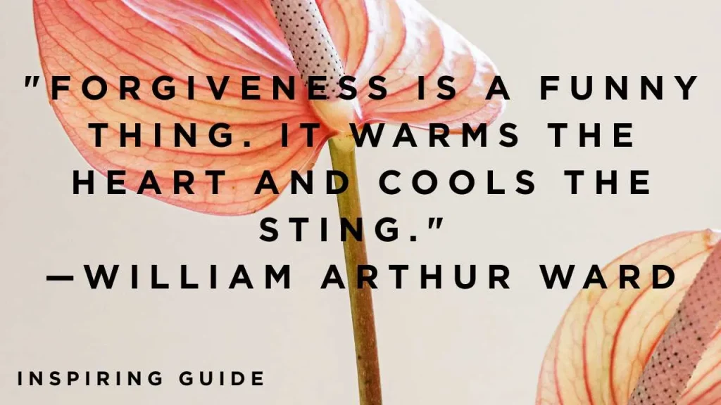 William Arthur quotes on forgiveness