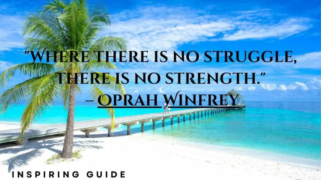 Oprah Winfrey quotes about strength