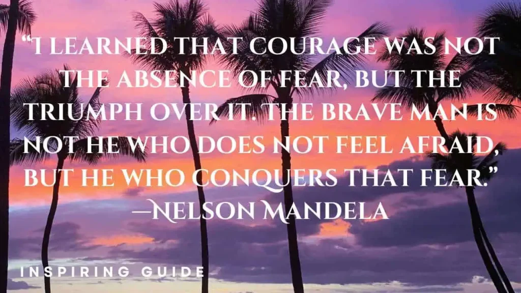 Nelson Mandela quotes about strength