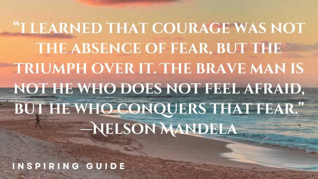 Nelson Mandela quotes on strength