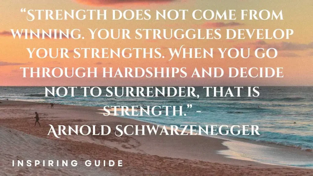 Arnold quotes about strength