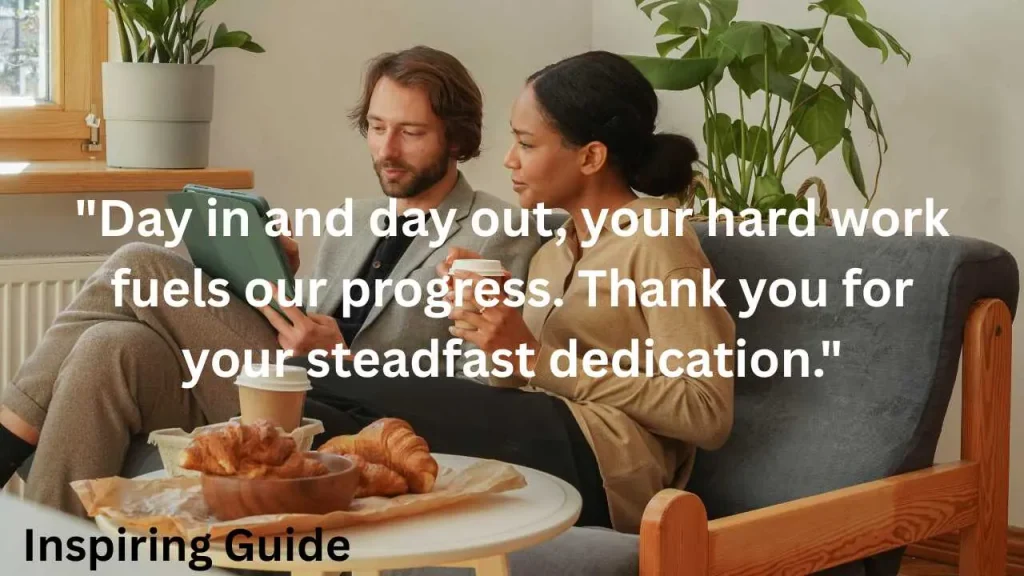 Staff appreciation quotes to recognize dedication