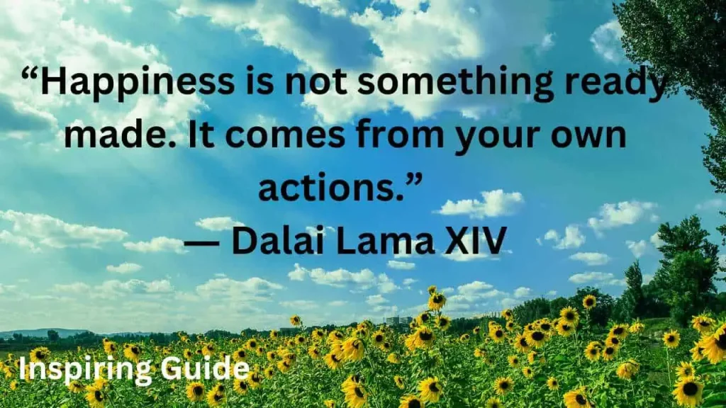 Dalai Lama quotes on happiness and Joy