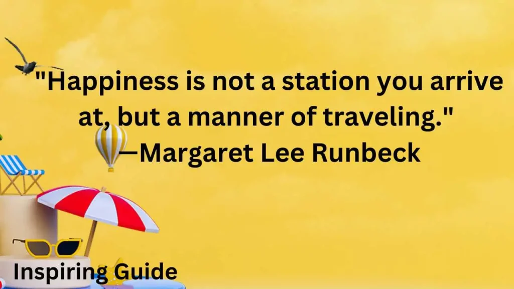 Margaret Lee Runbeck quotes on happiness and Joy