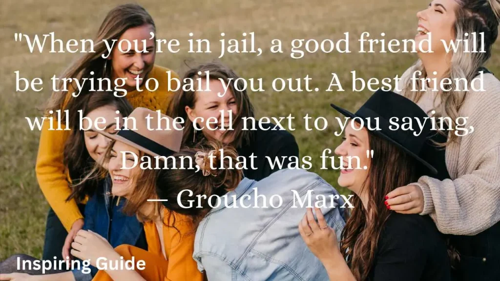 Groucho Marx quotes on friendship