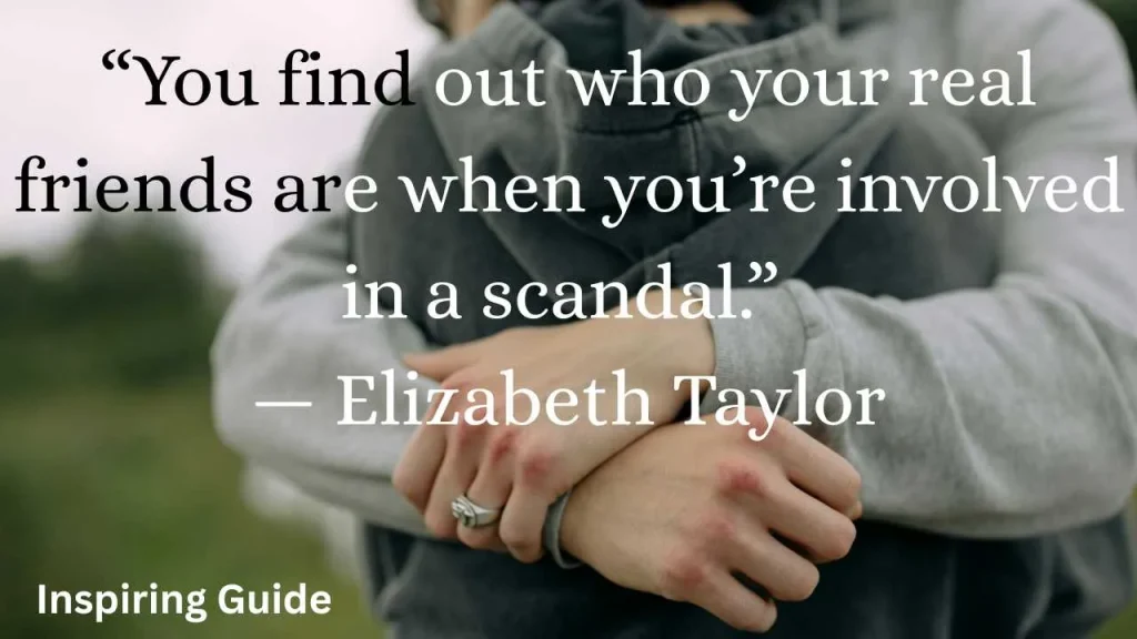 Elizabeth Taylor quotes on friendship