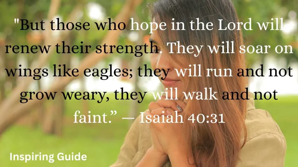 Biblical Quotes about hope