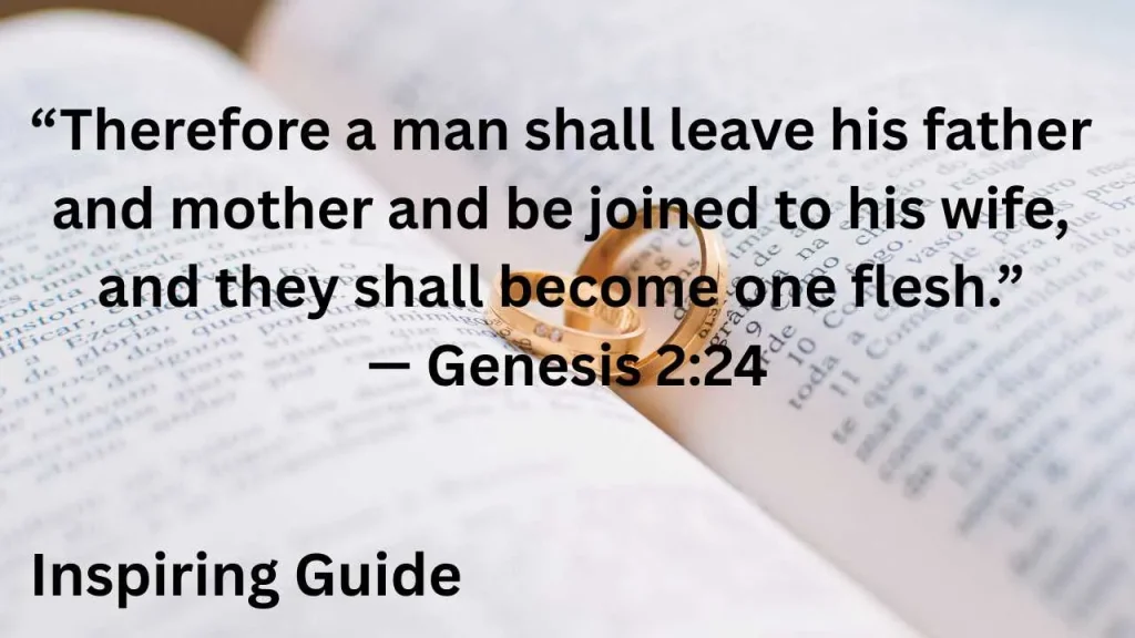 Wedding quotes from the Bible