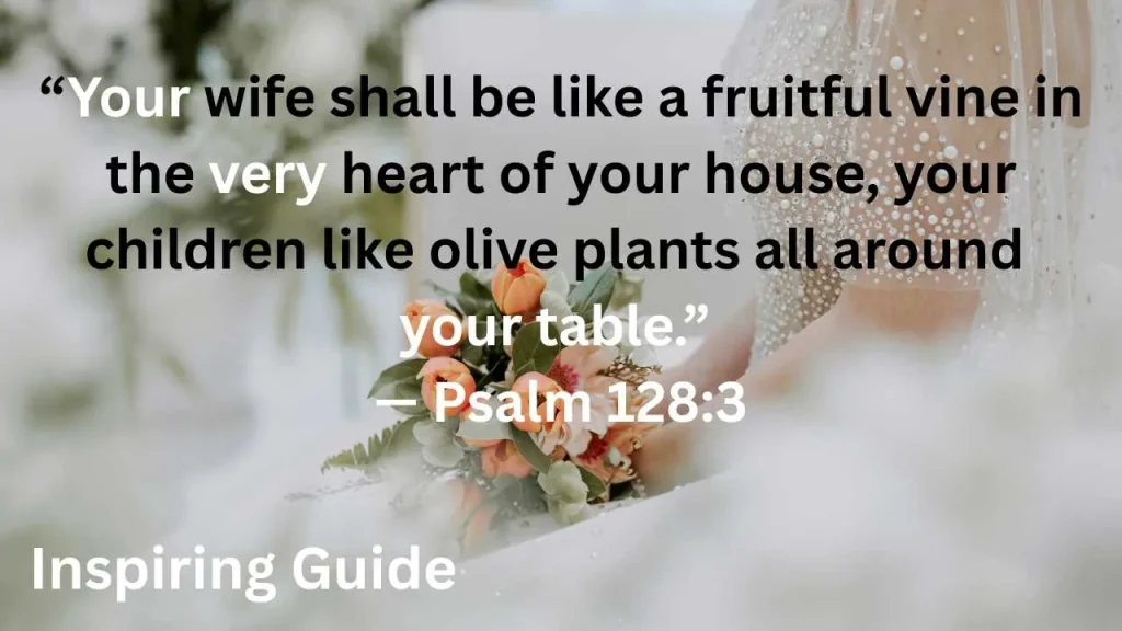 Wedding quotes from the Bible