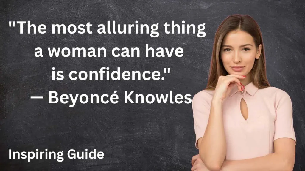 Beyoncé Knowles women inspirational quotes