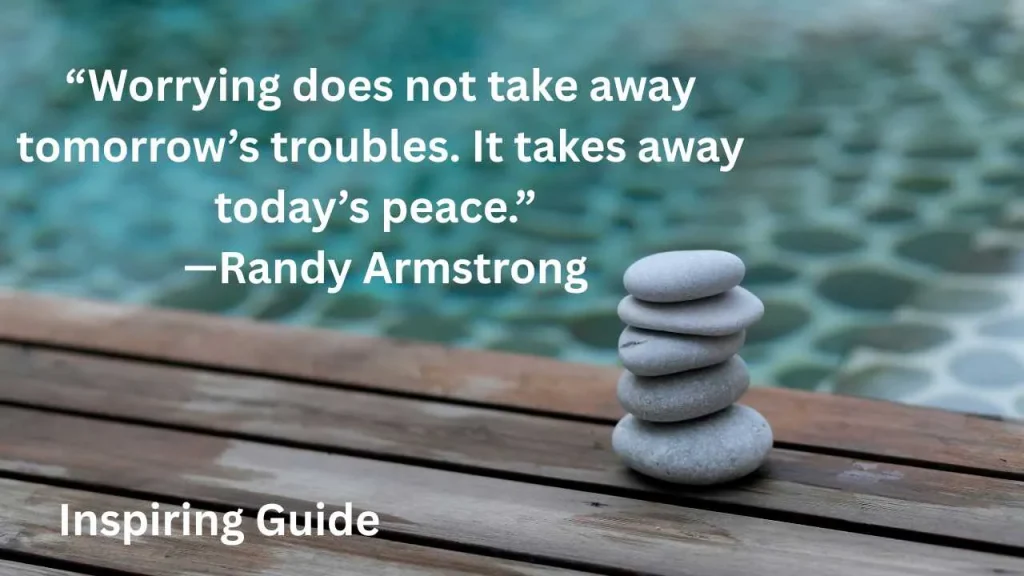 Randy Armstrong quotes about peace