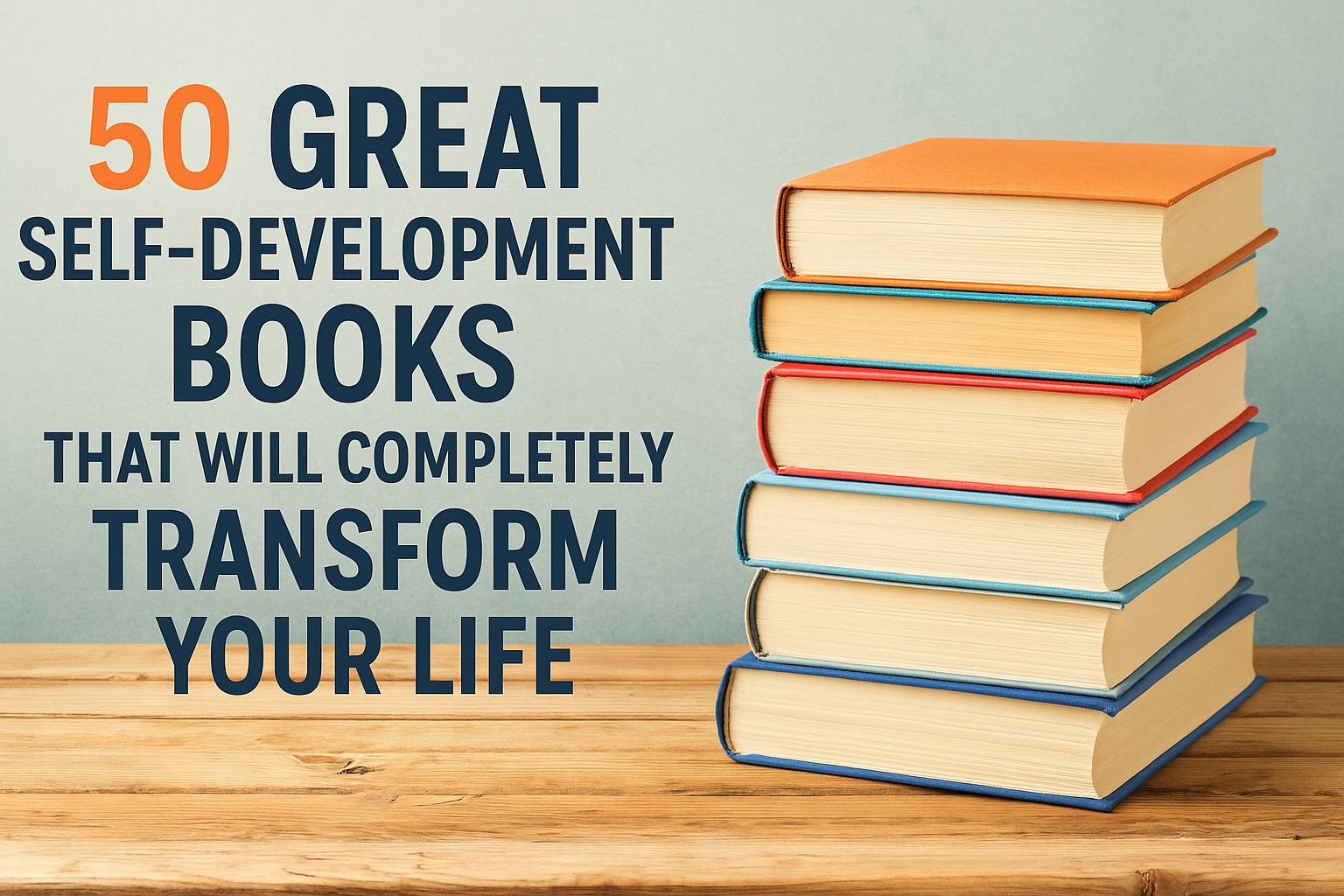 Great self development Books Great self development Books that will completely transform your life