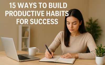 15 Ways to Build Productive Habits for Success