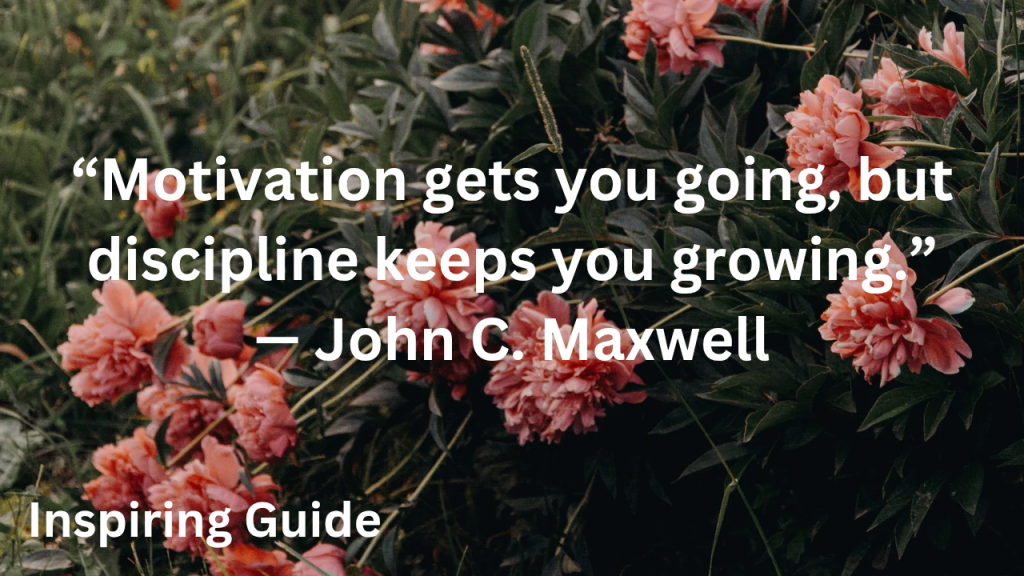 Quotes on Discipline 