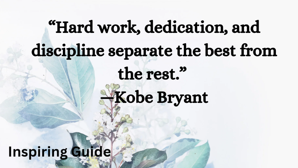 Discipline quotes to keep you motivated 