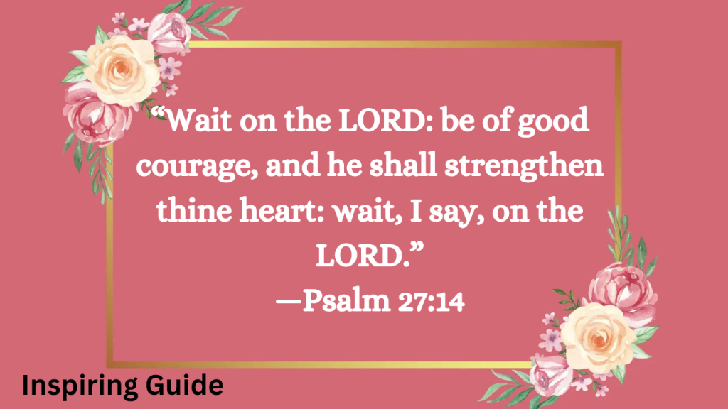 Bible quotes on endurance