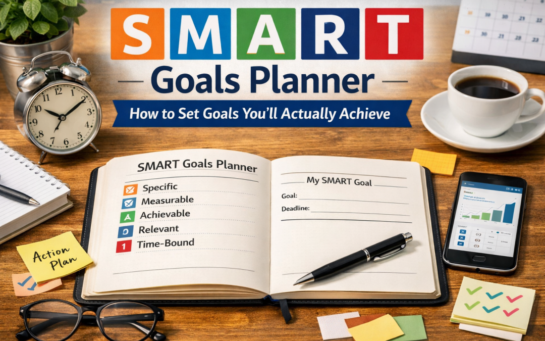 SMART Goals Planner: How to Set Goals You’ll Actually Achieve