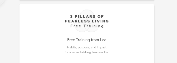 Zen Habits blog homepage 