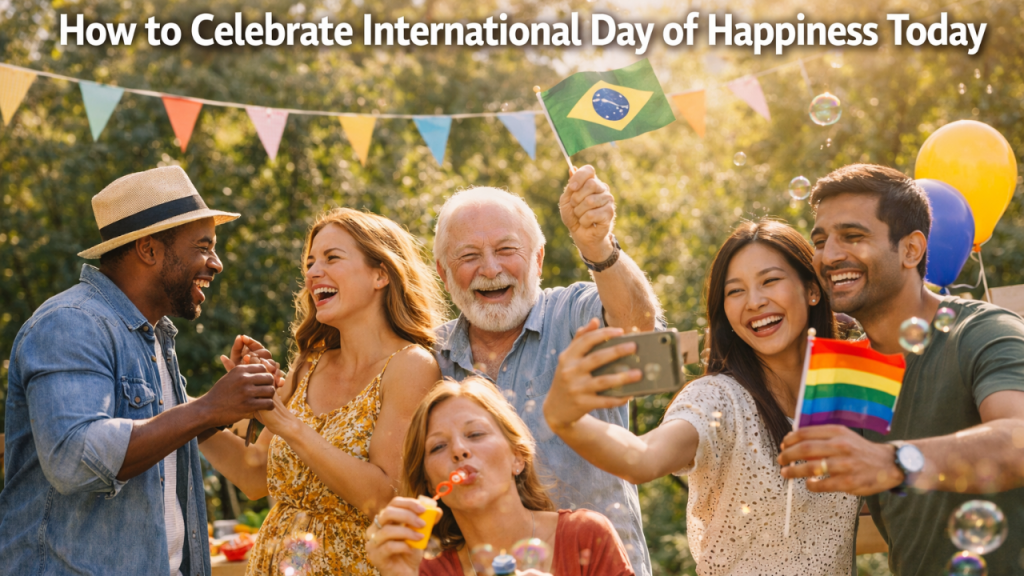 How to celebrate the International Day of Happiness 