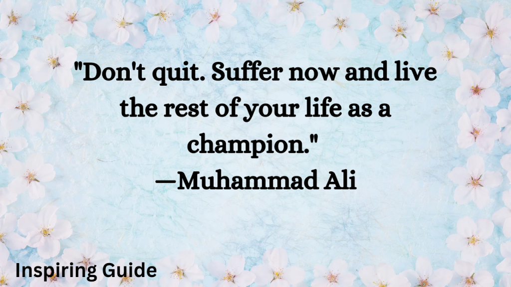 Quotes on perseverance