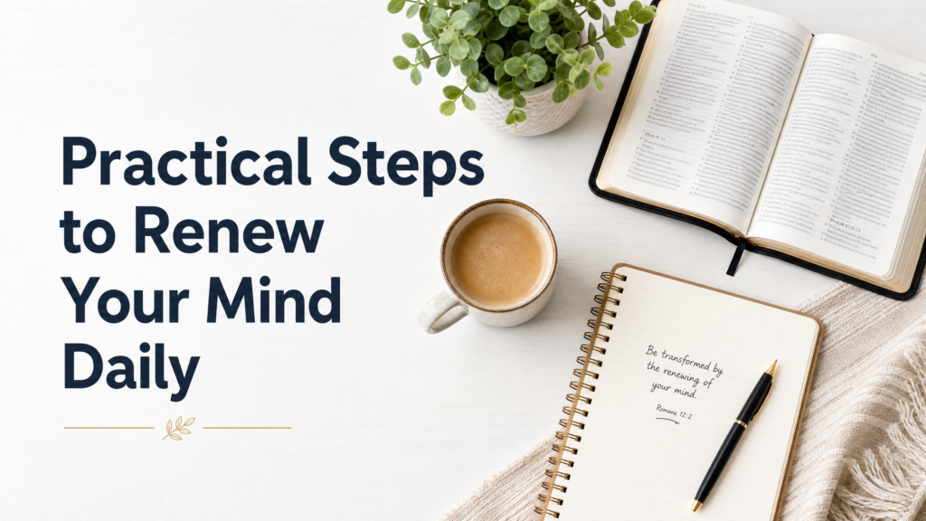 A Bible with a note and a pen depicting how o become a new you in Christ