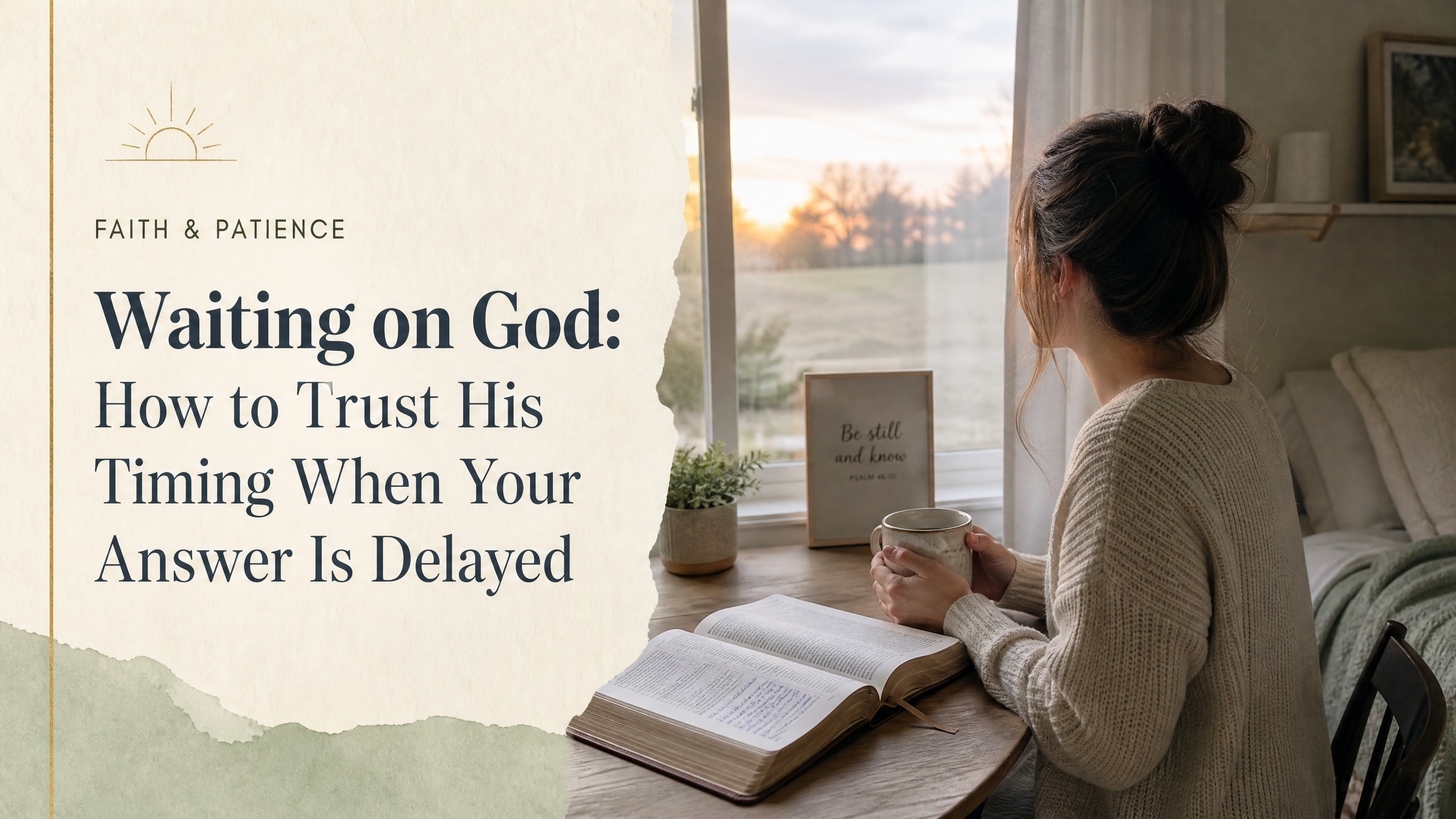 Waiting on God: How to Trust His Timing When Your Answer Is Delayed Waiting on God: How to Trust His Timing When Your Answer Is Delayed