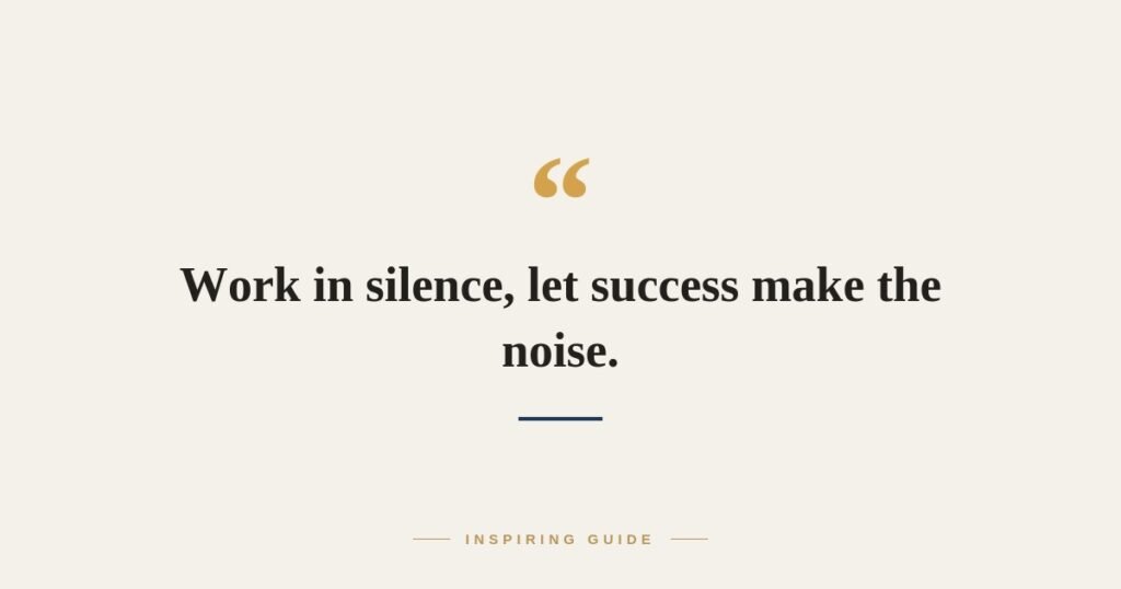 Short quotes on determination and success 